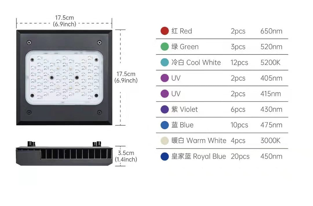 Chihiros Nova 1 (126 W) - Versione DE