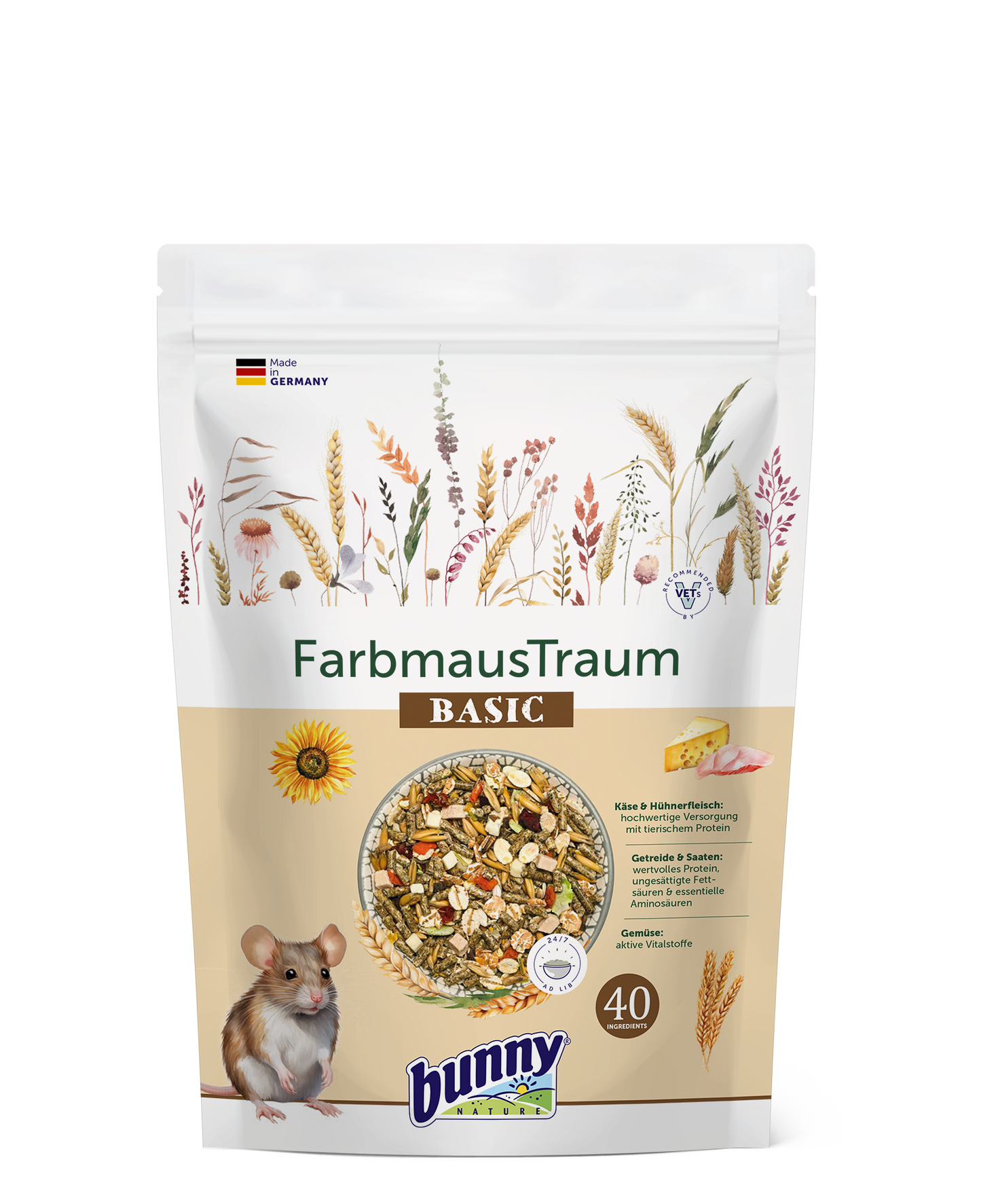 bunny Nature Farbmaus Traum 500g