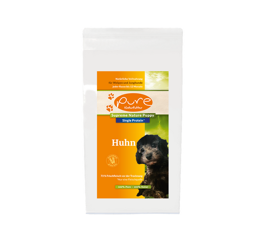 PURE Supreme Nature Dog Single-Protein getreidefrei PUPPY Huhn