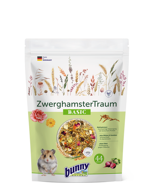 bunny Nature Zwerghamster Traum Basic 600g