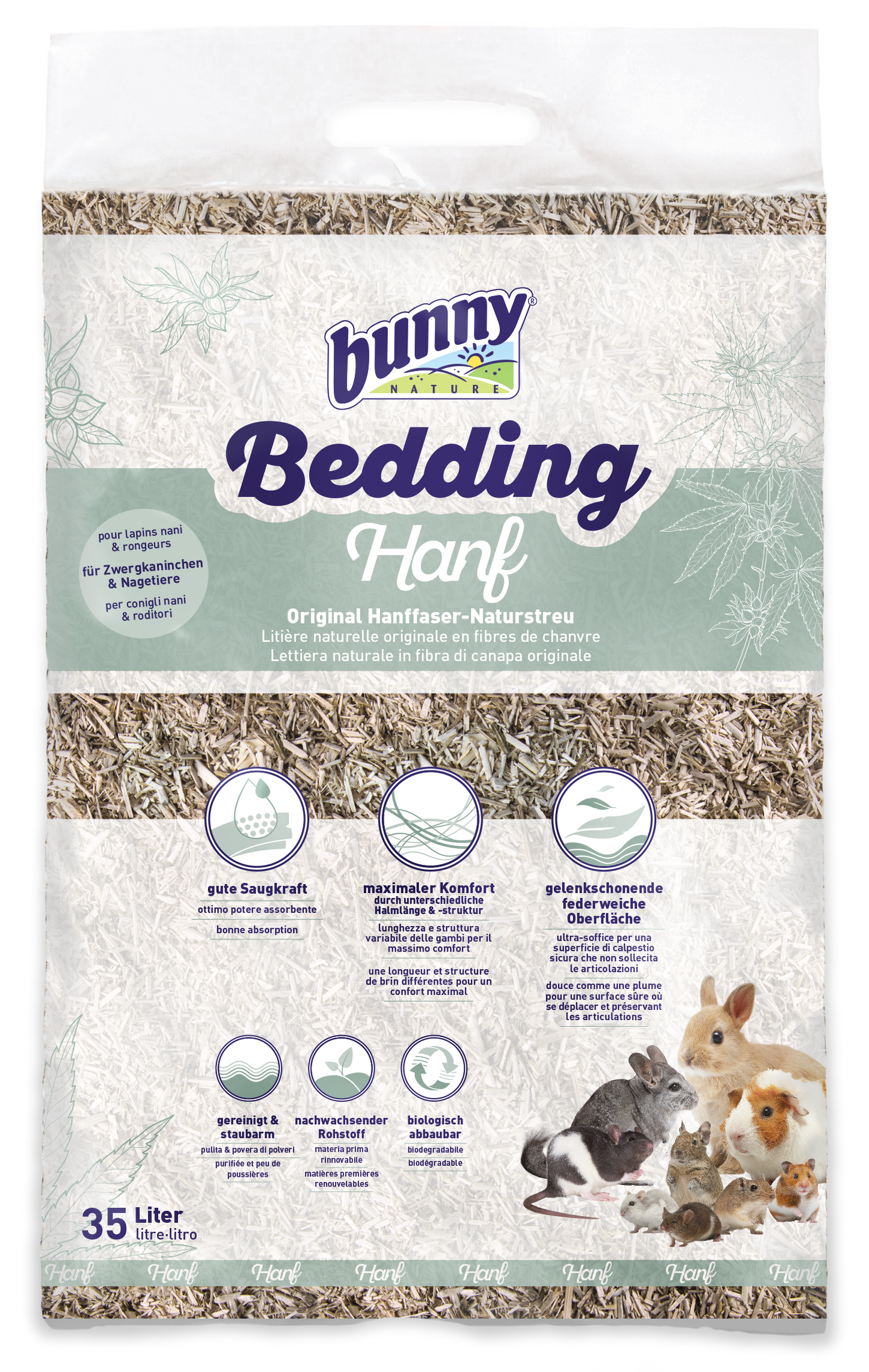 bunny Nature Bedding Hanf